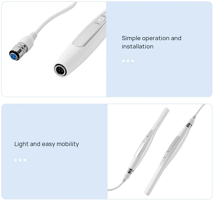 Dental USB Intraoral Camera Auto-focus 4.0Mega Pixels, 6 LED Lamp